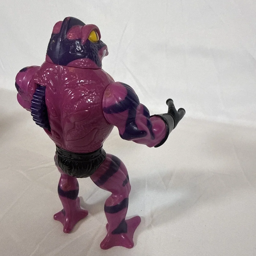Vintage Mattel MOTU Tung Lashor Action Figure Snake Men Masters of the Universe